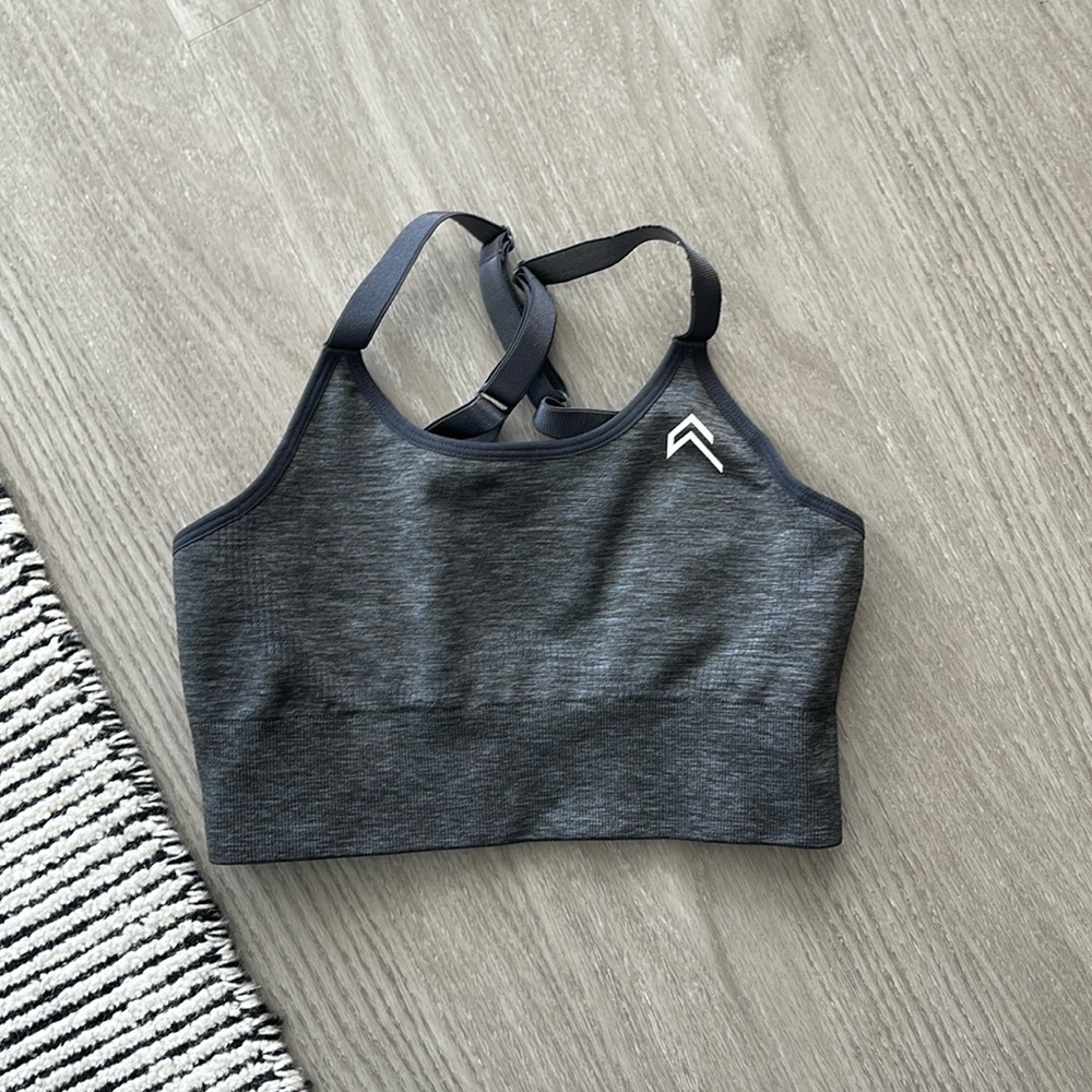ONERACTIVE gray sports bra